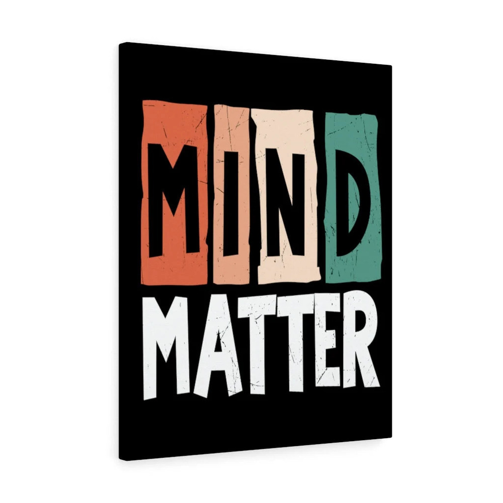 Inspirational Wall Art Mind Matter Wall Art Motivation for Inspiring Success